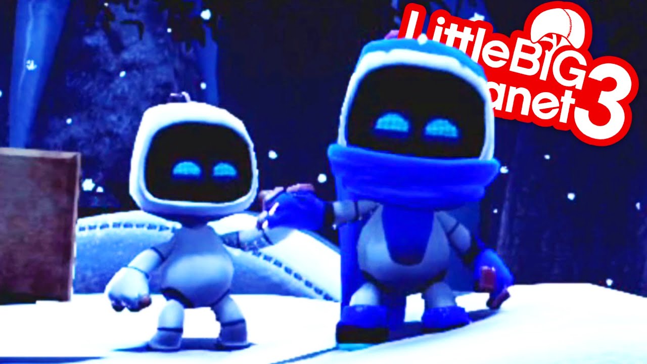 ASTRO BOT Festive Rocket Rescue - LittleBigPlanet 3 PS5 Gameplay | EpicLBPTime