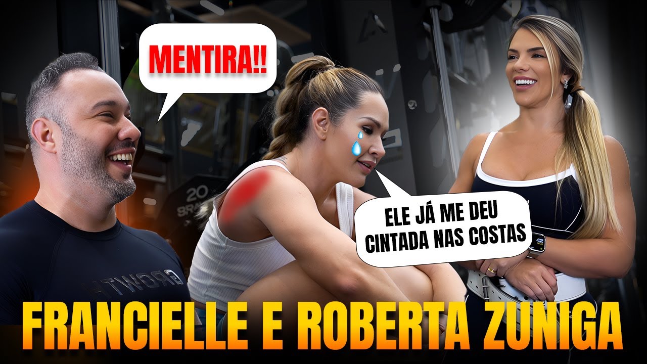 CONVIDADA ESPECIAL! FRANCIELLE MATTOS CHAMA ROBERTA ZUNIGA PARA UM TREINÃO DE QUADRÍCEPS E GLÚTEOS