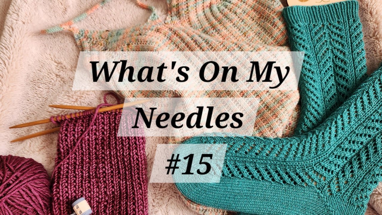 Camisole n4 || Ariose Socks || Cowl || WIPS || Giveaway Winner