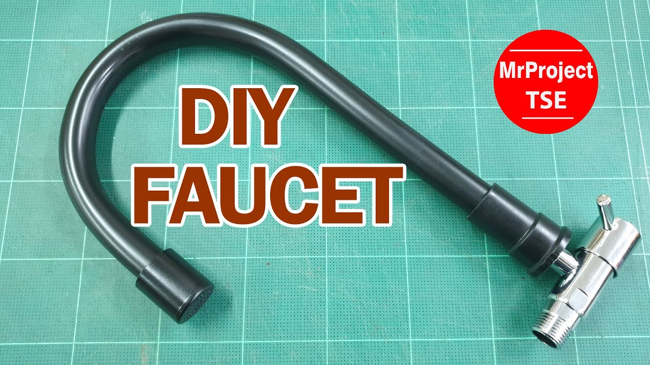 DIY A PVC PIPE FAUCET AND PVC PIPE DESIGN