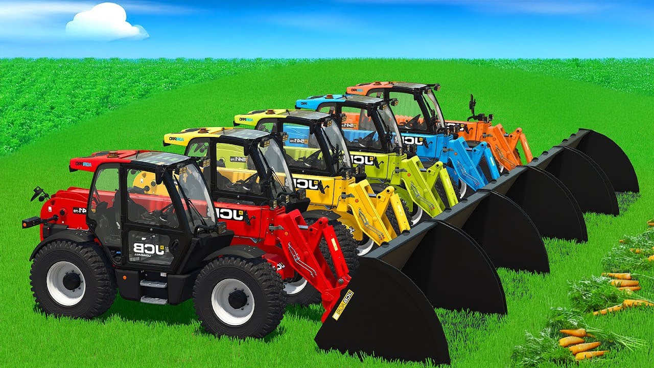 HARVESTING CARROTS AND PLOWING FIELD WITH JOHN DEERE TRACTORS - Farming Simulator 25