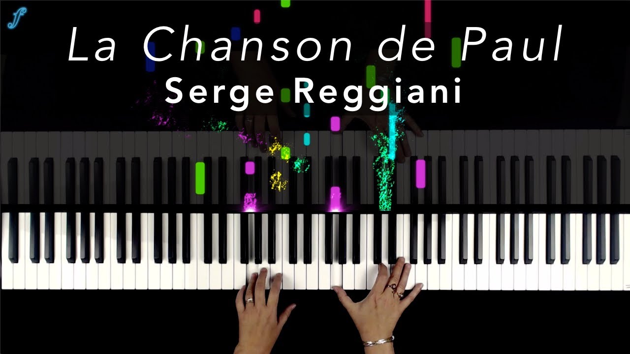 La chanson de Paul - Serge Reggiani - Piano cover