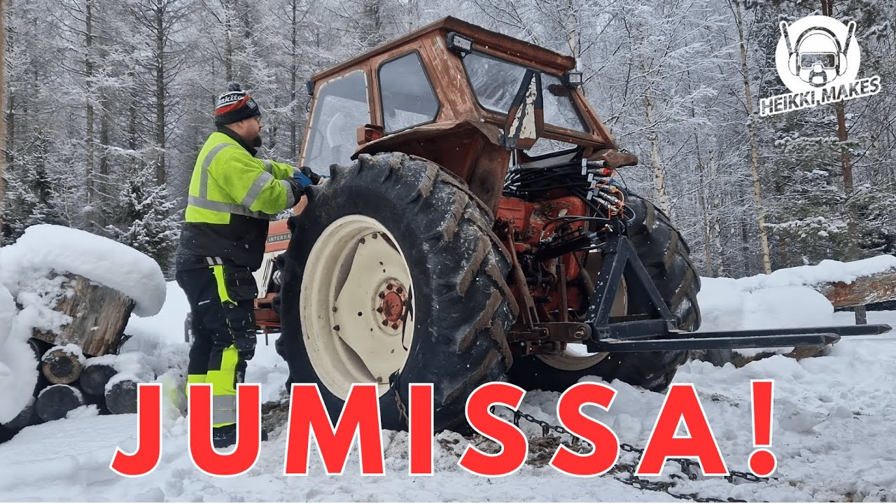 Ilman ketjuja koko talven - Onnistuuko?