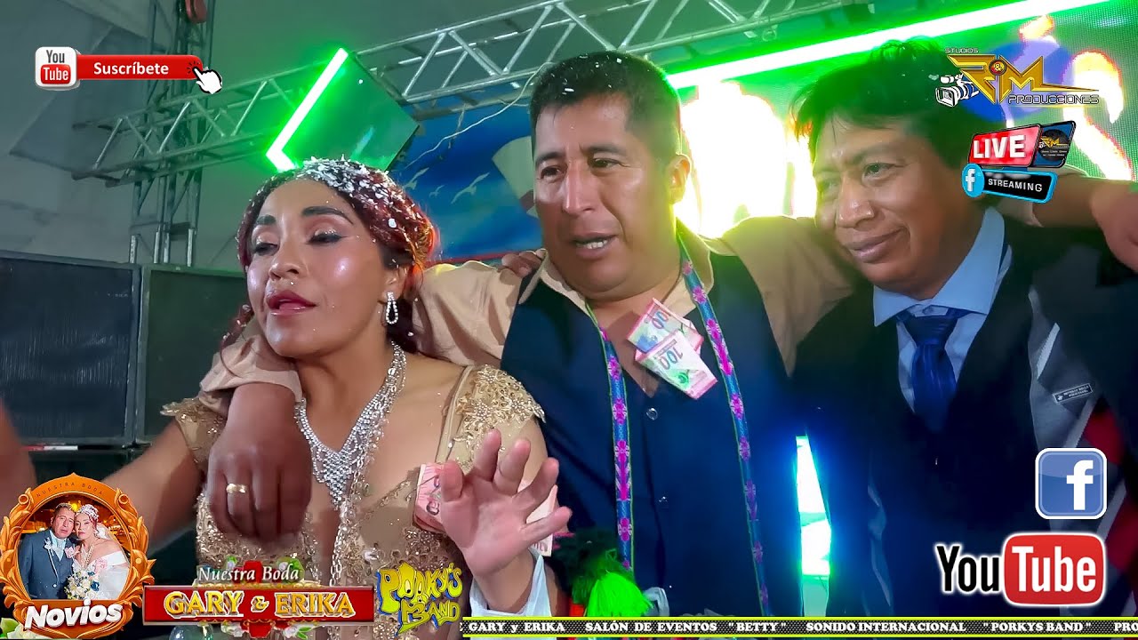 PORKYS BAND en vivo // Matrimonio GARY y ERIKA // Domingo / Salón de Eventos BETTY / Oruro - Bolivia