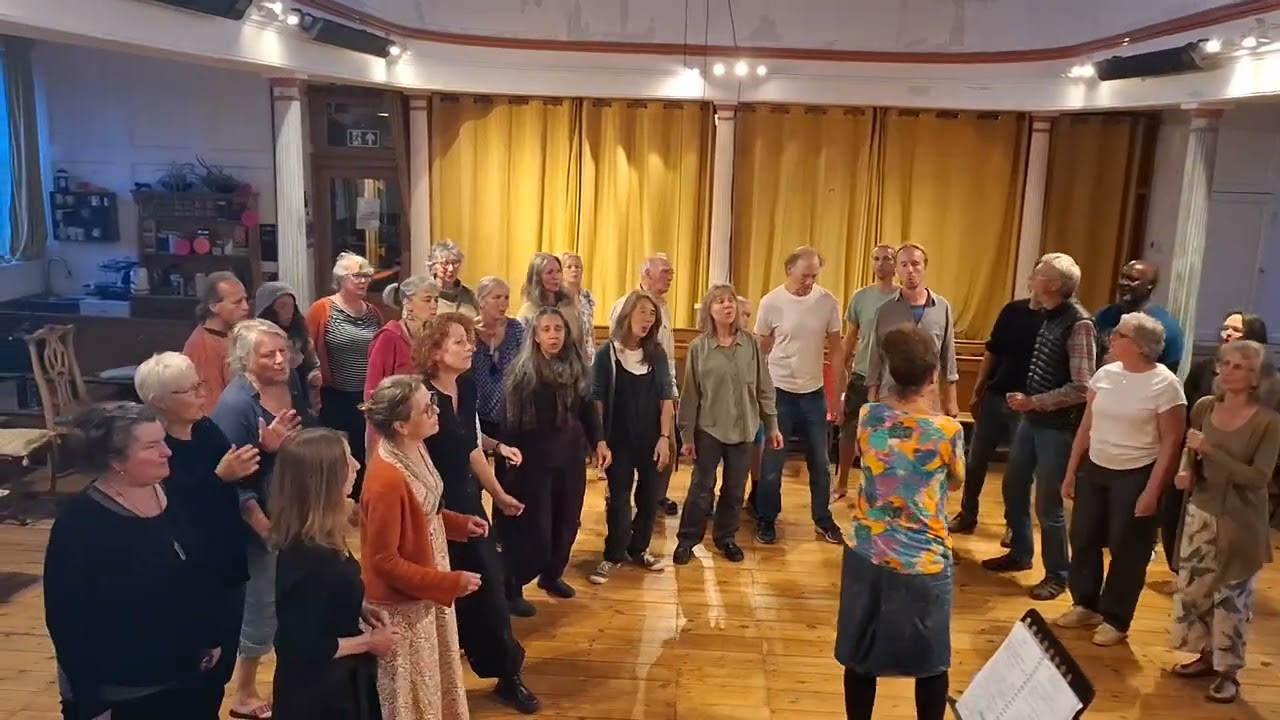Heaven in My Heart (Nick Prater) - work in progress, Circle of Song community choir in Buckfastleigh