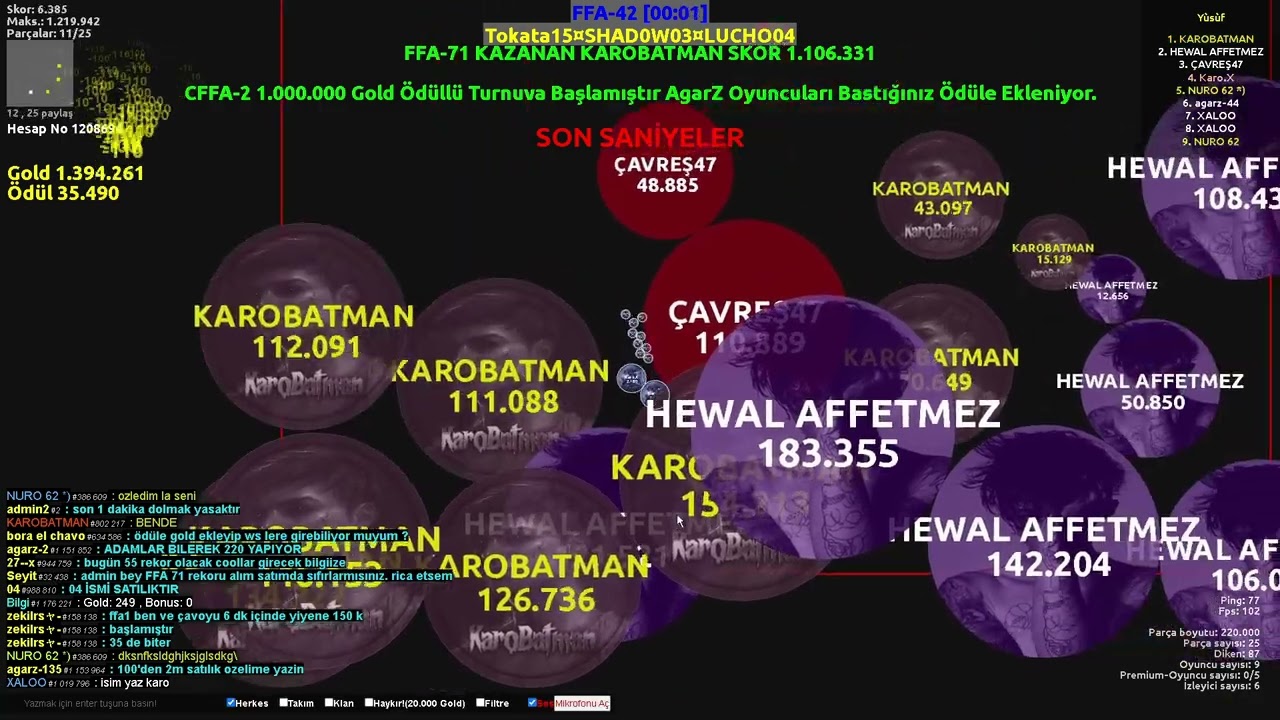 #AGARZ​​ | KAROBATMAN ~GOLDLU SERİ GB VİDEOSU #part5