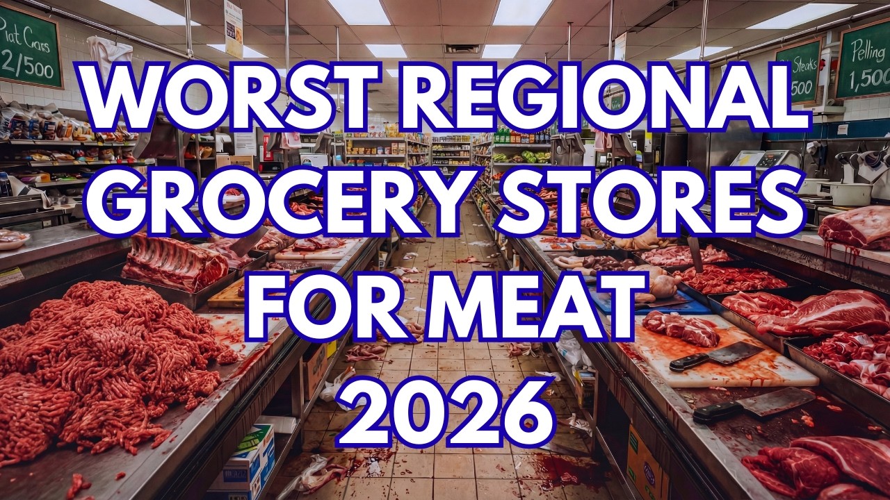 9 WORST Regional Grocery Stores You Should Never Buy MEAT At (And 6 Local Heroes)