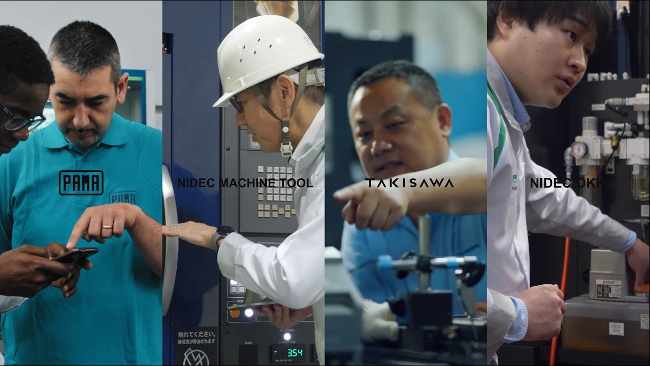ニデック工作機械事業紹介 ONE NIDEC — The Power of Four