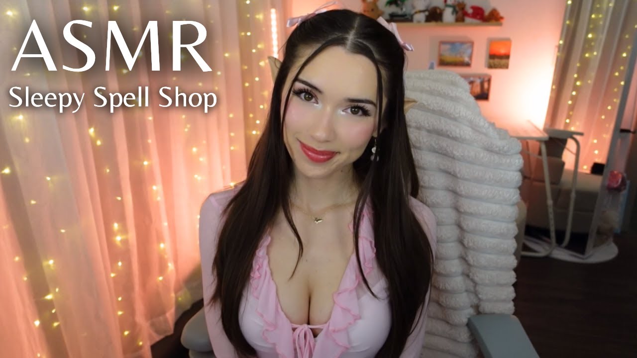 ASMR Sleepy Spell Shop ♡ Elf Girl Massages Your Brain to Help You Relax (Twitch VOD)