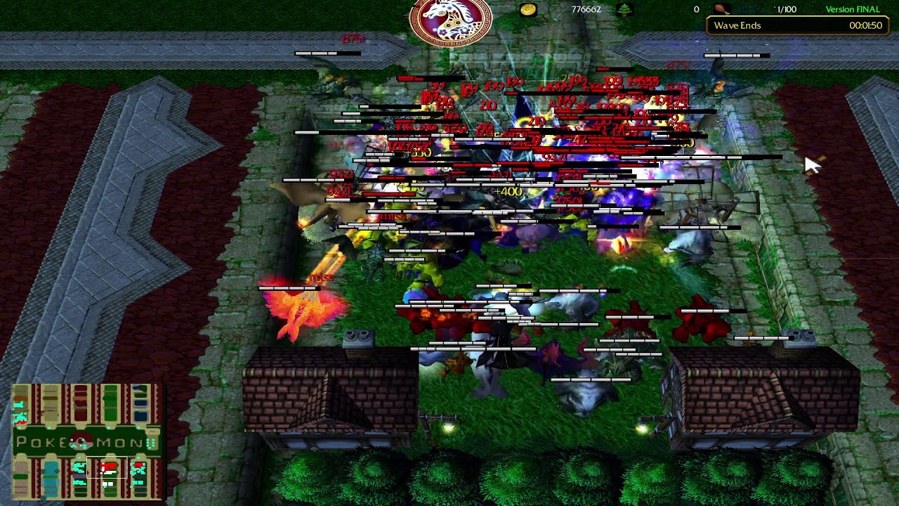 #warcaft3 pokemon defense - diagla
