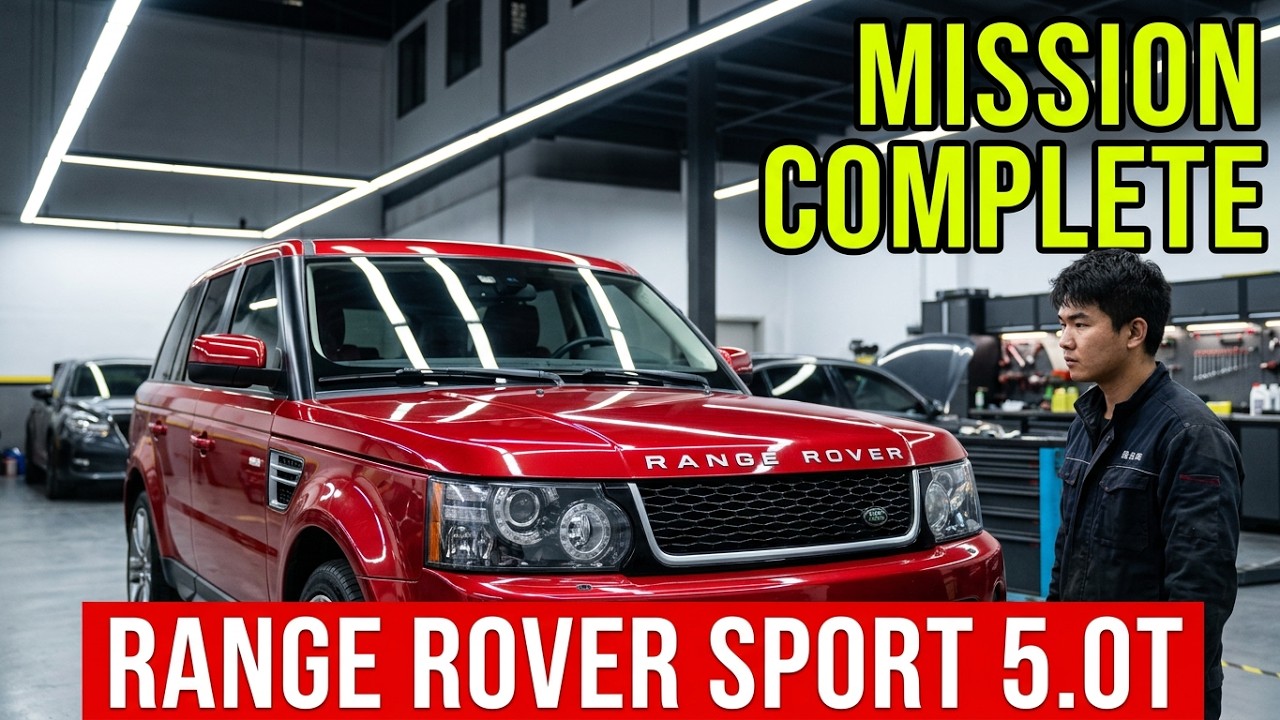 2012 Range Rover Sport Restoration | Complete Overhaul from Engine to Chassis!