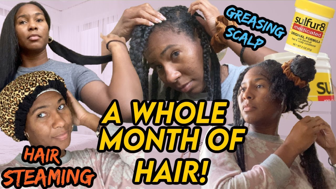 I DID THIS TO MY RELAXED HAIR FOR 30   DAYS