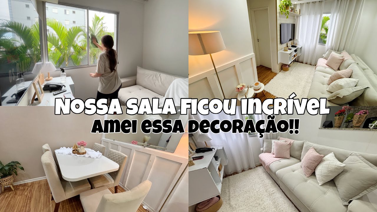 MUDANÇA QUE TRANSFORMOU NOSSA SALA | COMPRINHA NA SHOPEE | Troquei a decoração e amei 🥰 