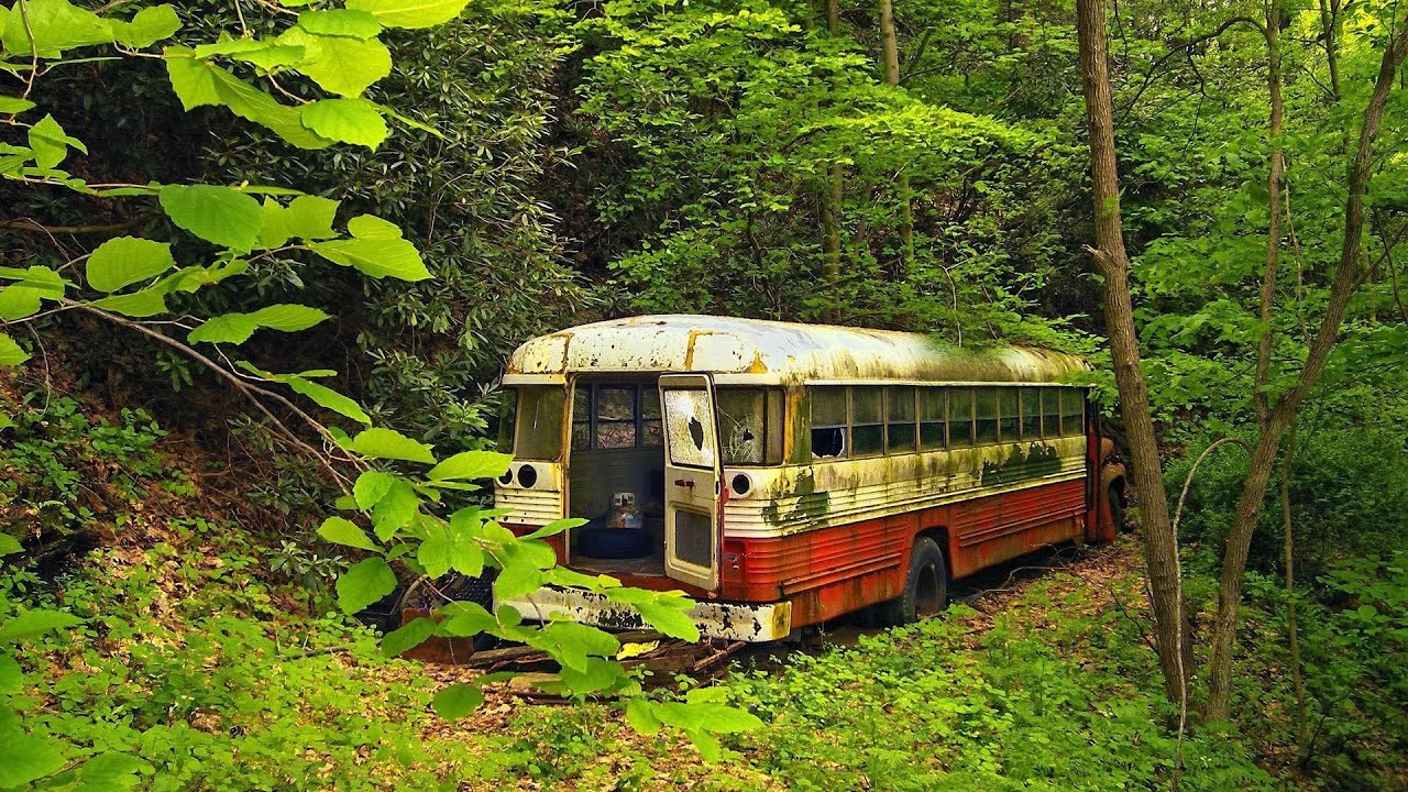 Abandoned Buses | Old abandoned rusty buses