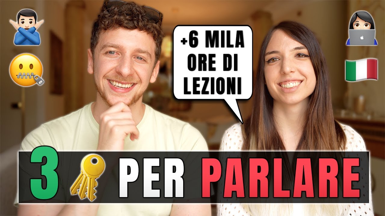 Le 3 CHIAVI Per Migliorare Il Tuo Italiano (sub ITA) | Imparare l’Italiano