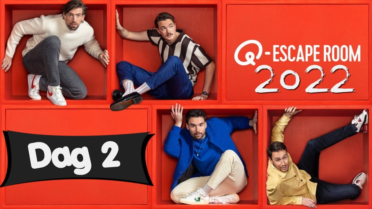 Q Escaperoom #2022 DAG 2 LANGE COMPILATIE