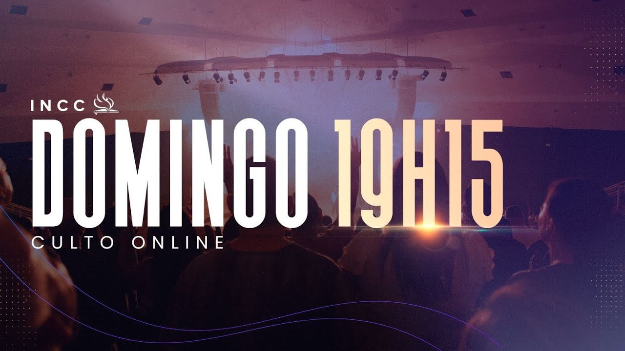 INCC | Culto Domingo | 19h15 | Ao Vivo - 15/02/2026