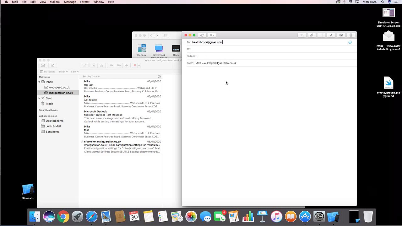 How to setup your cPanel email in Mac Mail