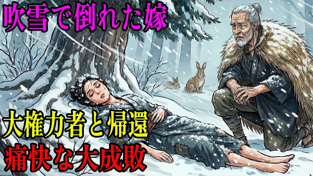 嫁を殺すため家宝を隠し「完全犯罪」を企てた姑。しかし嫁が連れてきた天下の権力者に庭を掘り返され、取り返しのつかない絶望を味わう  野談  伝説  昔話  説話  民話