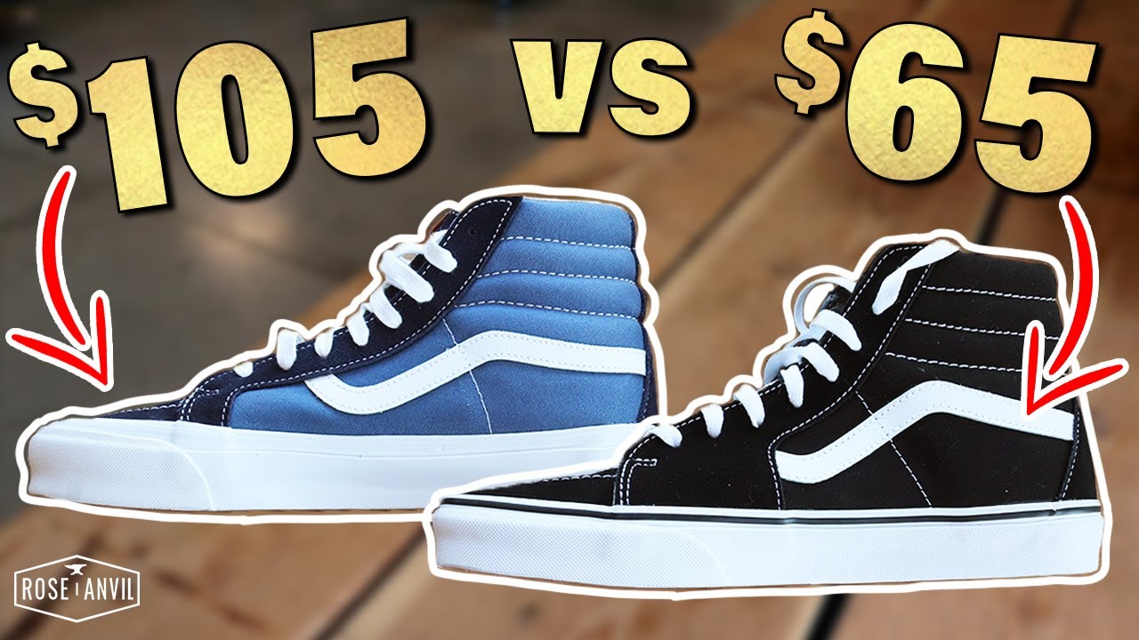 ТОЛЬКО в бутик-отеле Vans — Vans Vault против обычных Vans