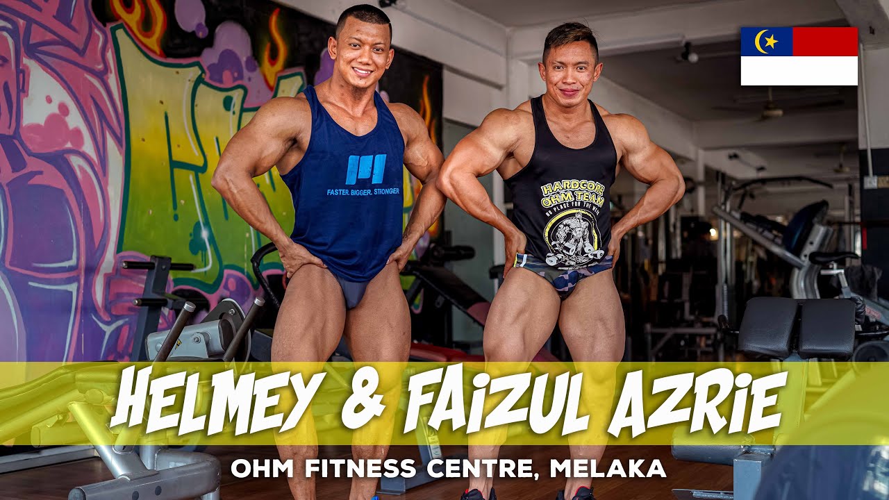 DUO Workout: Helmey & Faizul Azrie at OHM Fitness Centre, Melaka