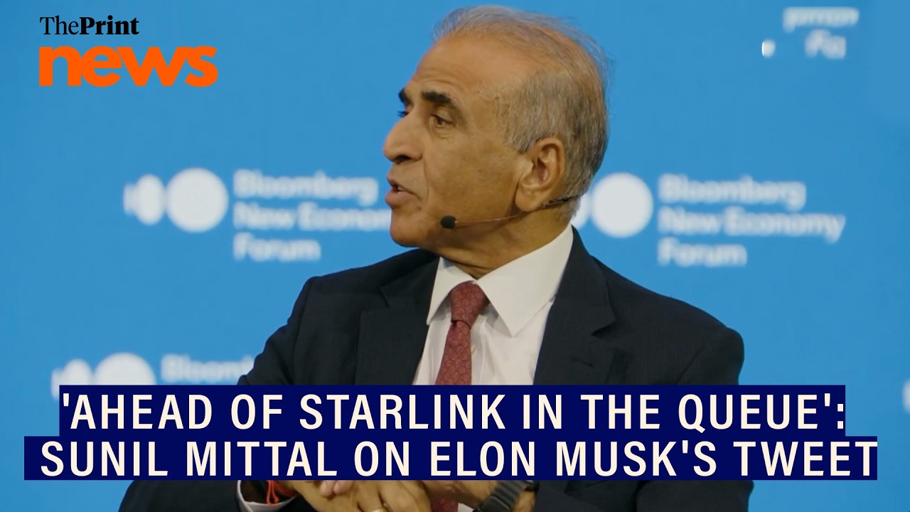 'I am significantly ahead of him in queue': Sunil Bharti Mittal over Elon Musk's tweet on Starlink