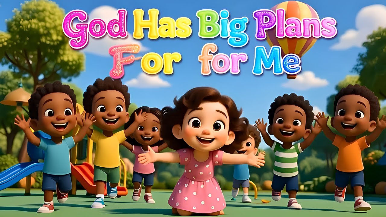 💫 God Has Big Plans for Me | Joyful Afrobeat Christian Song for Kids ✨