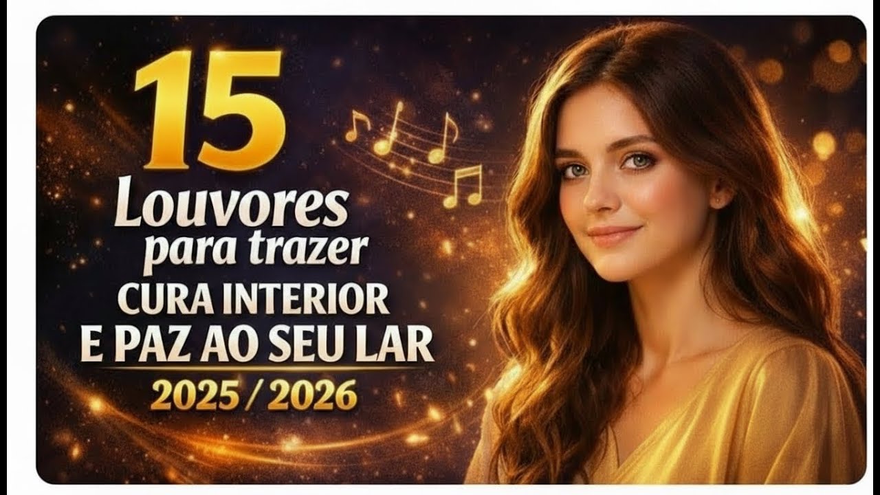 15 LOUVORES PARA TRAZER PAZ NO LAR 2025/2026