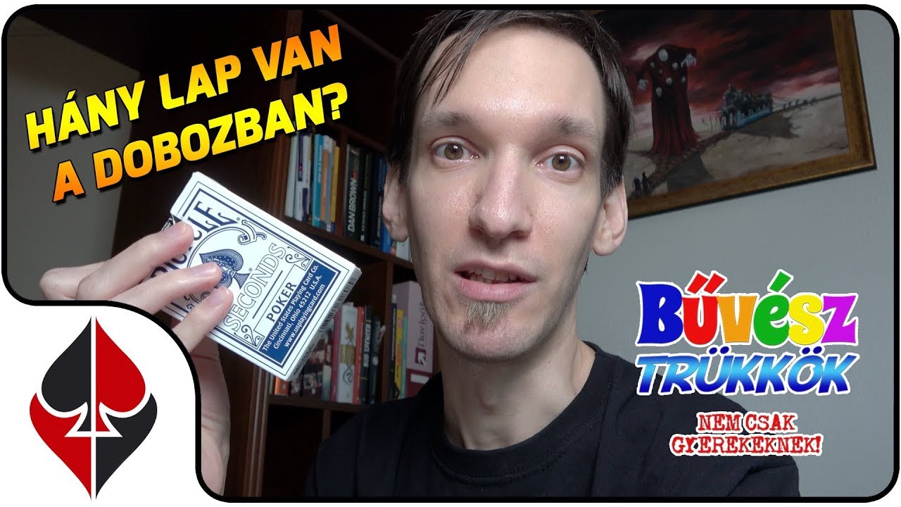 HÁNY LAP VAN A DOBOZBAN? 🎩 Bűvésztrükk magyarázattal [Damien White]