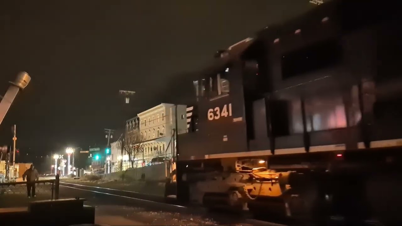 NS H09 makes a rare move on the NS Portland Secondary, plus 8100 trailing on 23G in Philipsburg NJ