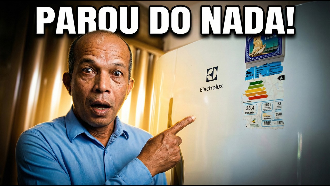 Geladeira Parou de Gelar do Nada… Olha o Verdadeiro Motivo