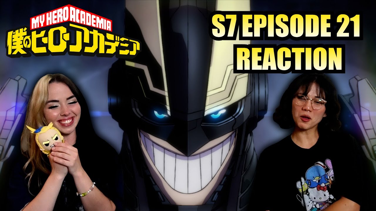 IRON MIGHT!!! MY HERO ACADEMIA SEASON 7 EPISODE 21 FINALE REACTION!