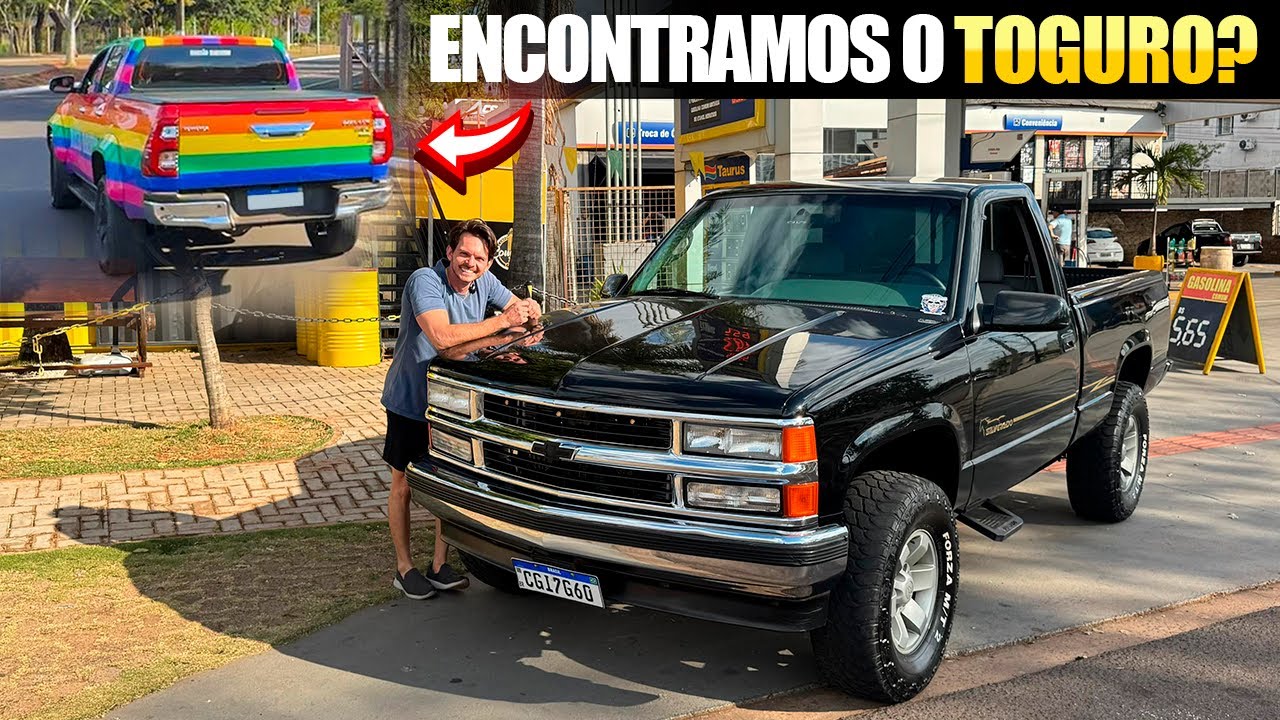 ELE FEZ UMA CHEVROLET SILVERADO COM START STOP E DEIXOU NO ESTILO AMERICANA!