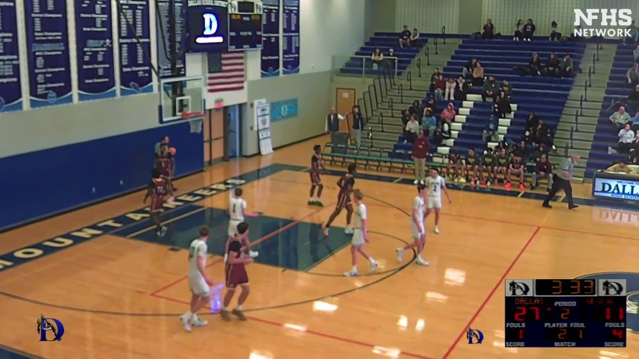 26-01-17 Basketball -  Wyoming Valley vs Dallas