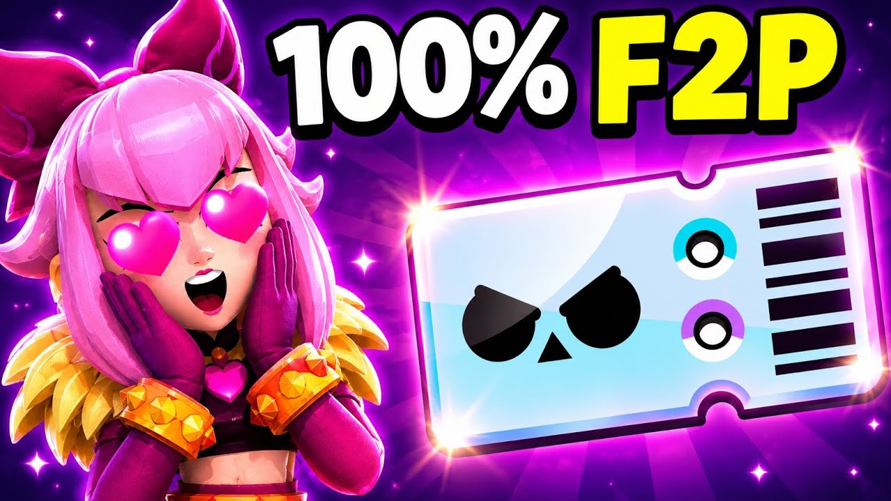 How To Get a FREE Brawl Pass Every Season as a F2P Player 😳