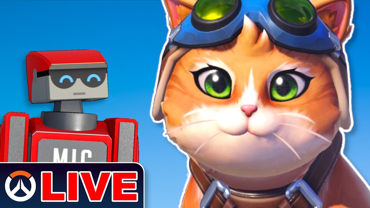 🔴Throwing Cat out a Window - Overwatch Edition