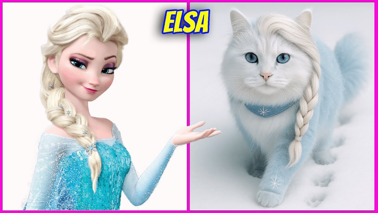 Персонажи «Холодного сердца 2» в реальной жизни (версия «Кошки») ❄️🐱 ~ Викторина «Угадай голос» |...