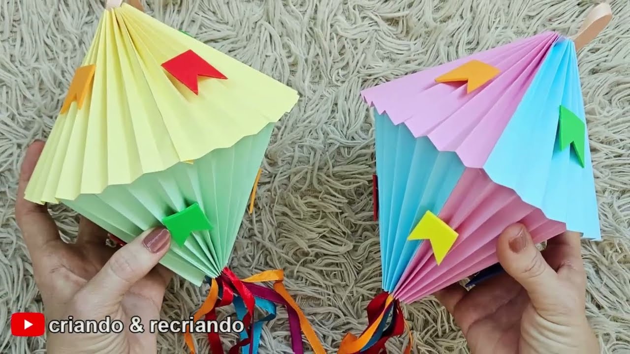 Balão junino ideia de decoração