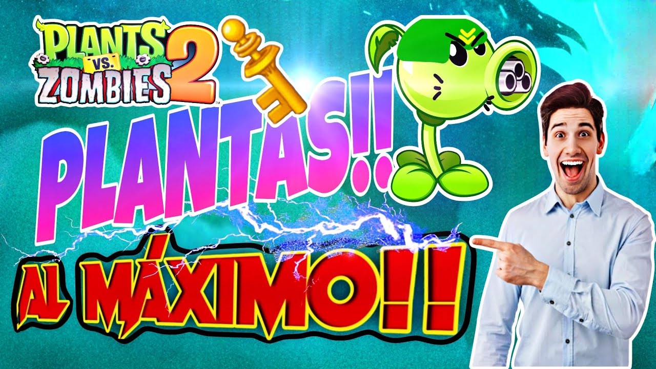 Plantas vs Zombies 2 - plantas al máximo - CIUDAD PERDIDA COMPLETO 
