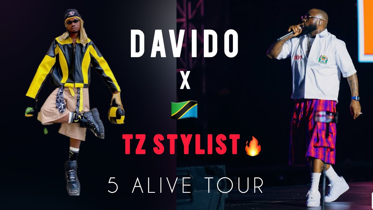 DAVIDO Styled by Tanzanian 🇹🇿 | 5Alive Tour Outfit Breakdown🔥🙌🏽