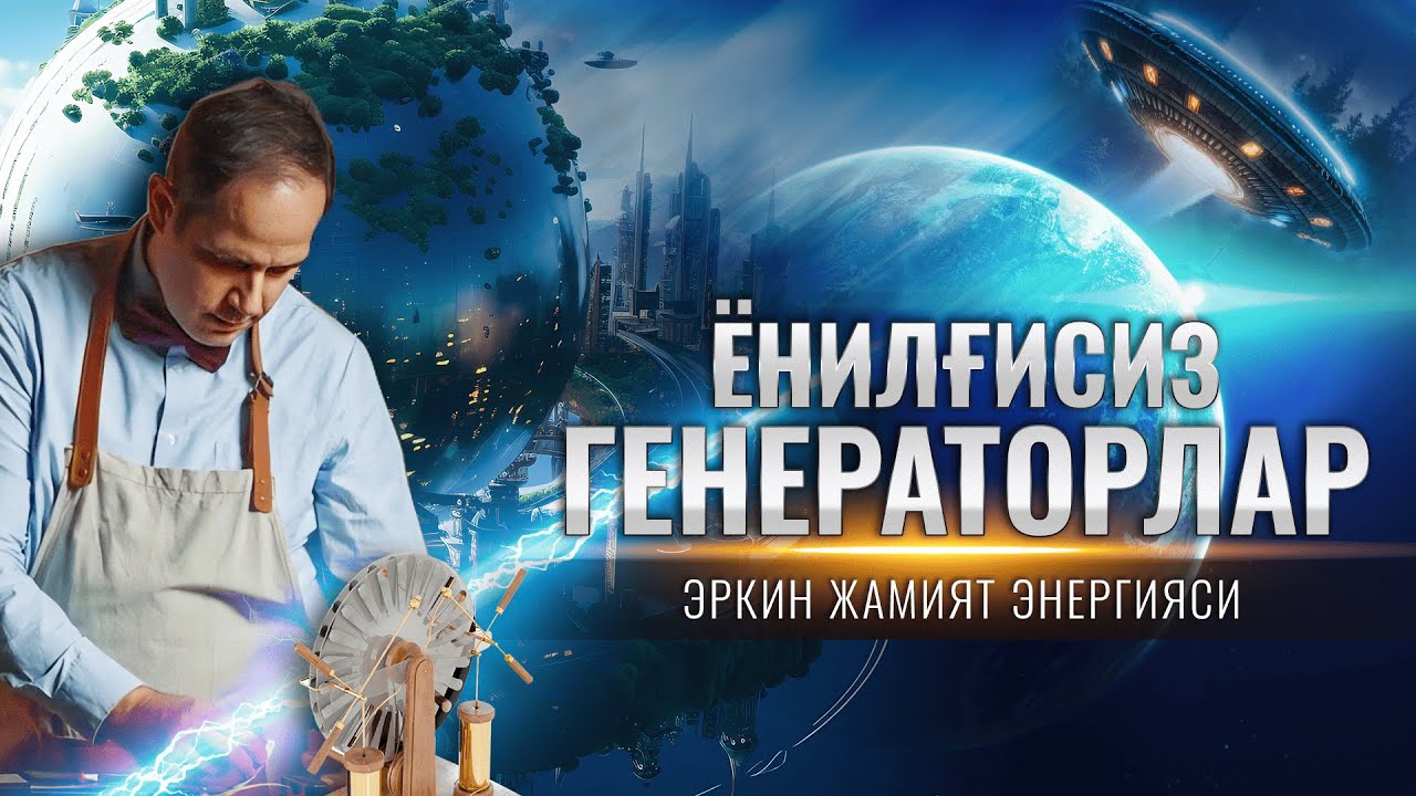 Ёнилғисиз генераторлар. Эркин жамият энергияси