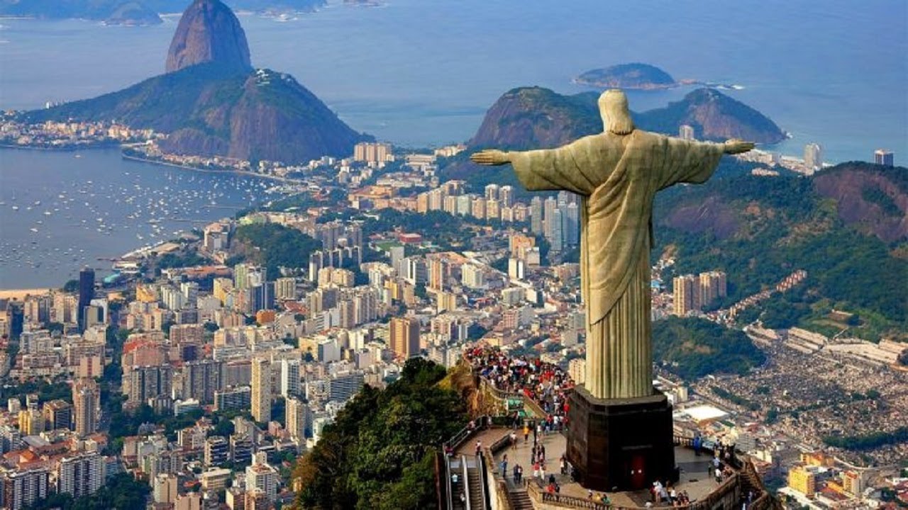 TRAVEL MUSIC BRAZIL (4K Video UHD) - Расслабляющая музыка с красивой природой видео для снятия стрес