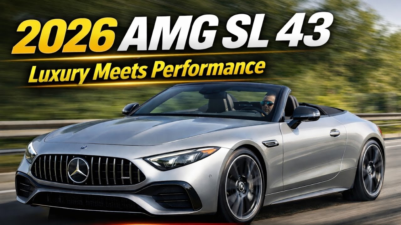 Why the 2026 AMG SL 43 Is the Perfect Entry-Level Mercedes Roadster