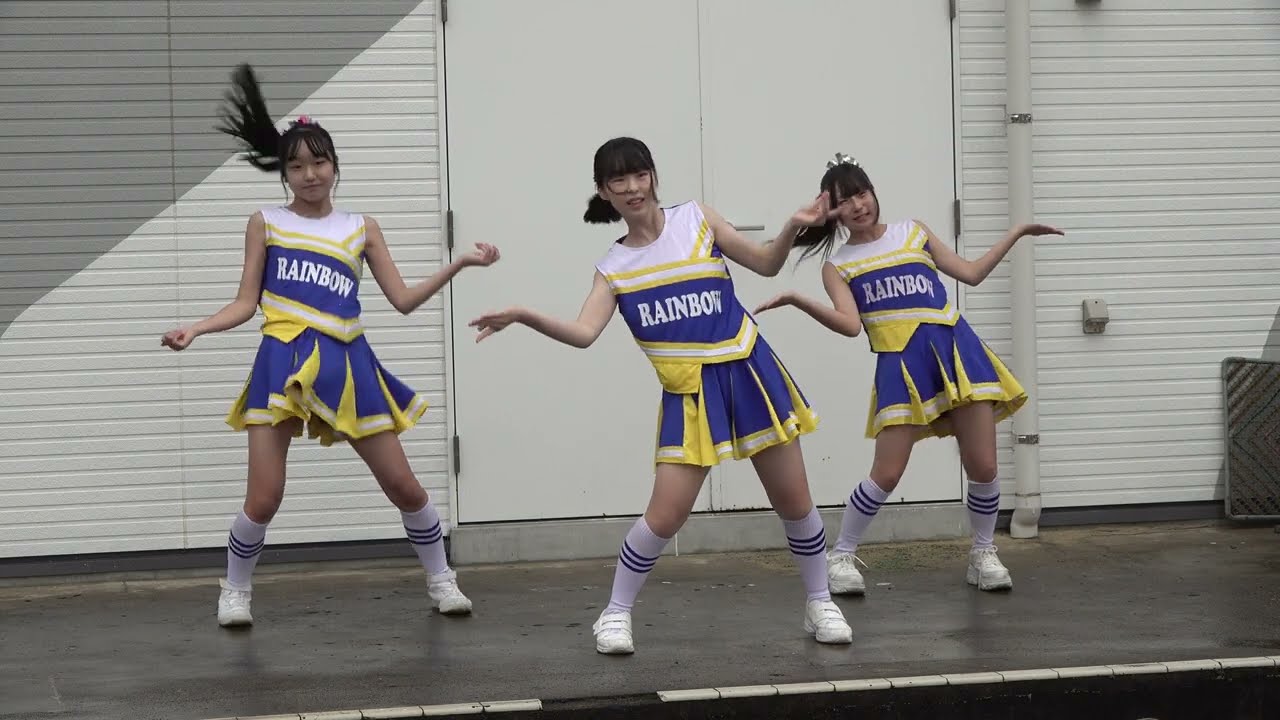 チアダンスRAINBOW鳥取さん　🎵ベノム　鳥の劇場　山陰三ッ星マーケット