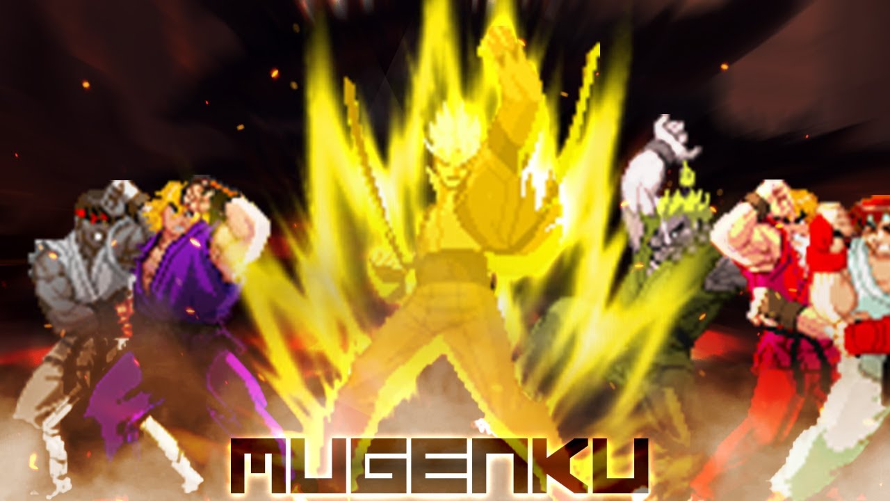 RYU, KEN & AKUMA SHOULD BE AFRAID OF RUGAL'S NEW FORM! GOLDEN SHINY RUGAL! MUGEN