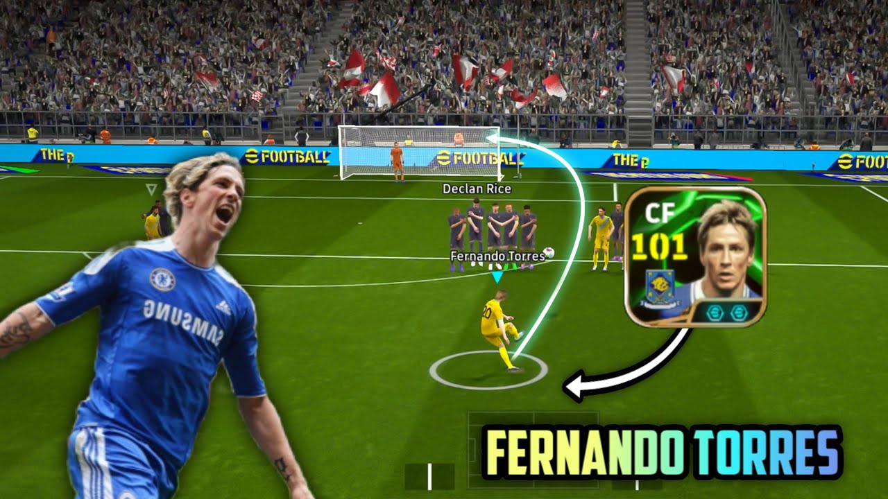 101 Rated Epic Fernando Torres Review - Best Finisher 🔥 efootball 2025 mobile