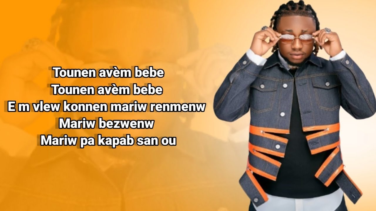Teddy-Hashtag - Tounen avè m (Remix +Lyrics)