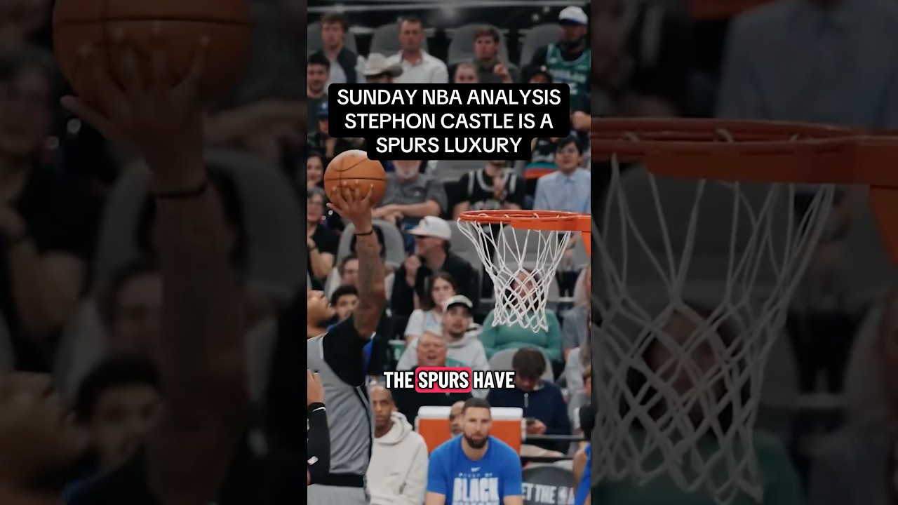 NBA Analysis: Stephon Castle is a gem #nba #nbaanalysis #basketball #shortsfeed