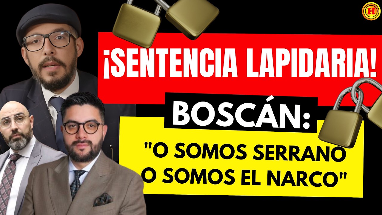 ¡BOMBAZO! Boscán suelta los nombres de los Jueces que sirven al Narco