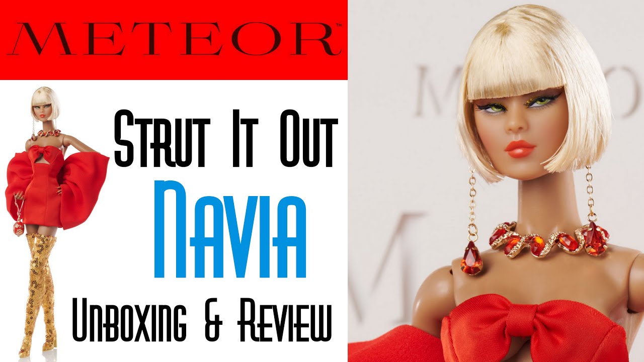 🧥 STRUT IT OUT NAVIA METEOR X JASON KRAMER X INTEGRITY TOYS FASHION DOLL 👑 ECW 🌎 UNBOXING & REVIEW